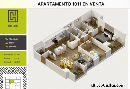 Apartamento en venta en City Haus Zona 10