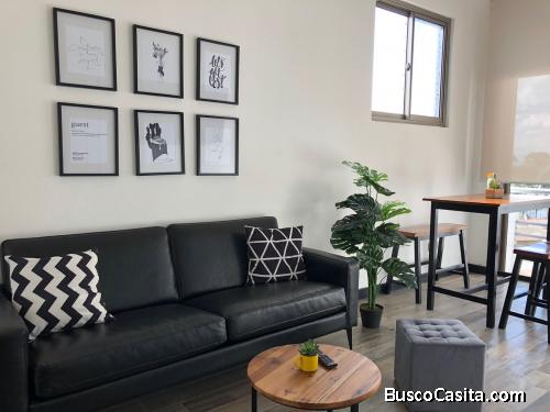 RENTO LOFT  AMUEBLADO Y EQUIPADO EN ZONA 15 VHIII