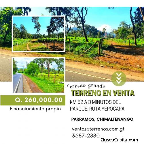 Aprovecha tu bono, terreno en Parramos