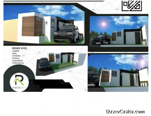 Casa en planos en venta en Loma Linda zona 5