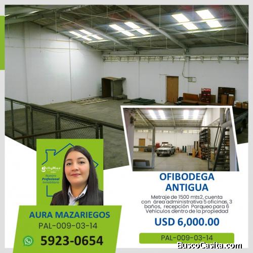 OFIBODEGA EN RENTA EN EL CENTRO DE ANTIGUA GUATEMALA 