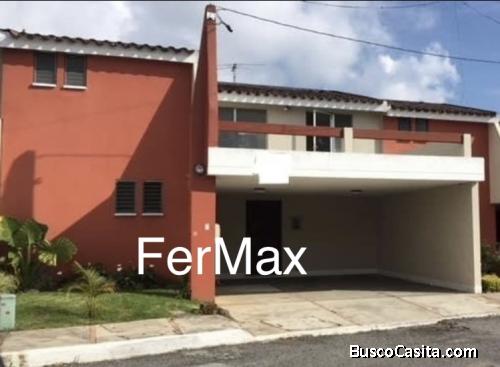 Casa en ALQUILER, entrada a San José Pinula 