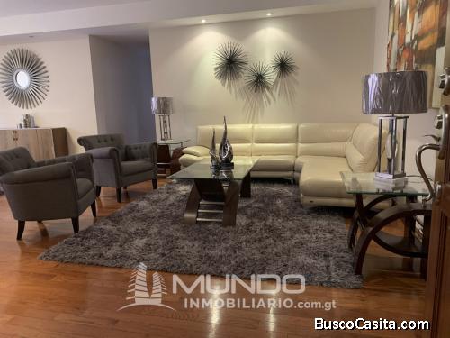 APARTAMENTO RENTA AMOBLADO ZONA 14