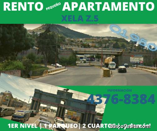 APARTAMENTO EN ALQUILER EN XELA QUETZALTENANGO Z.5  . IDEAL PAREJA O PROFESIONAL