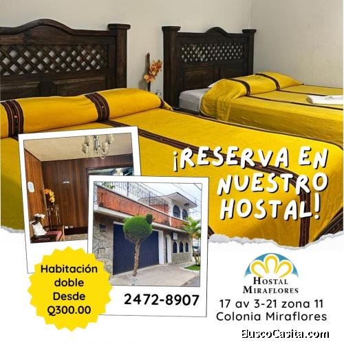 Hospédense en el mejor Hostal Empresarial