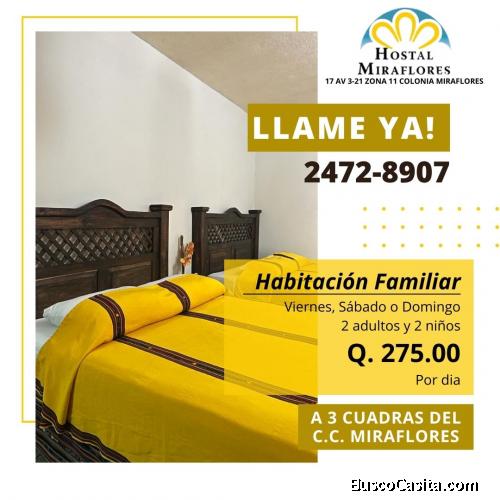 Llámanos y descansa en un entorno familiar y seguro