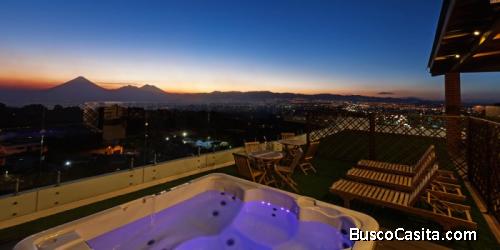 Apartamento en venta en Cupertino, accesos y vista a volcanes