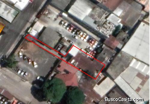 Terreno en venta a media cuadra de calzada roosevelt