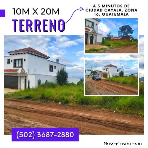 Vive cerca de Cayalá, Terreno amplio en venta