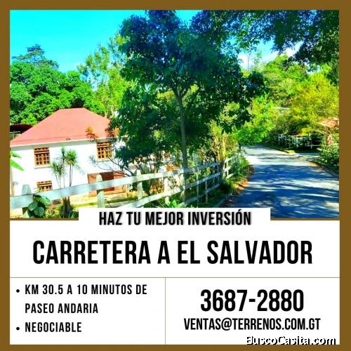 Terreno a la venta en Carretera a el Salvador
