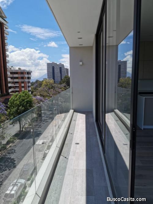 ALQUILO APARTAMENTO EN ZONA 14 PARA ESTRENAR.