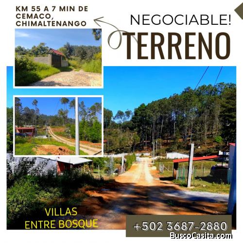 Lindo terreno a la venta en Chimaltenango