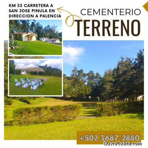 Lindo terreno a la venta en Cementerio en San Jose Pinula