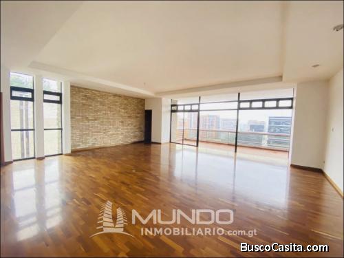 APARTAMENTO EN RENTA EN ZONA 10MUNDO INMOBILIARIO