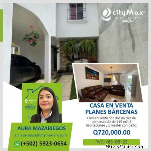 Casa en venta en Bárcenas en condominio residencial Planes de Bárcenas