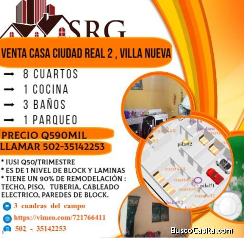 VENTA DE CASA DE 1 NIVEL EN CIUDAD REAL # 2