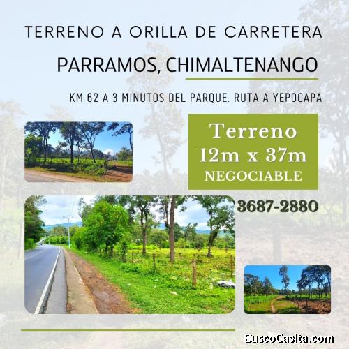 Lindo terreno en venta en Parramos