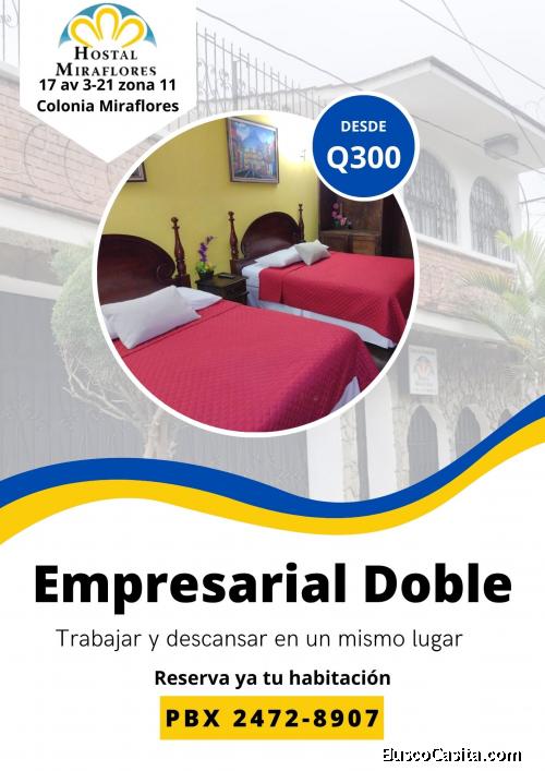 Trabaja y descansa en un mismo lugar.