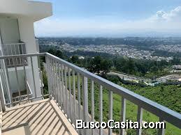 RENTA Apartamento nivel alto en zona 16 Rumbo al Pulté