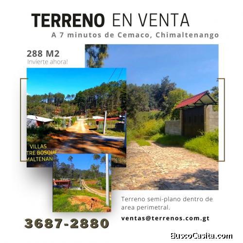 Es hora de comprar tu propio terreno en Chimaltenango