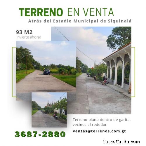 Es hora de comprar tu propio terreno en Siquinalá