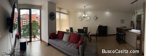 Apartamento amueblado en renta en zona 15