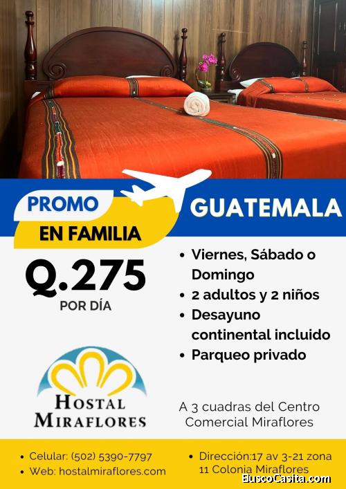 Déjate consentir, habitación familiar