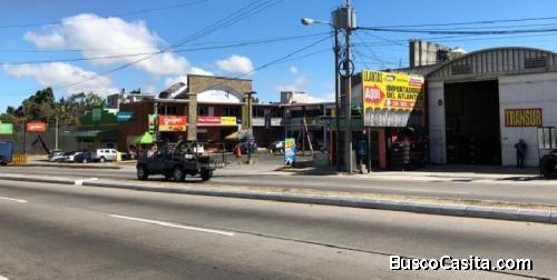 BODEGA EN RENTA CON PUERTA A LA CALLE EN CARRETERA AL ATLANTICO