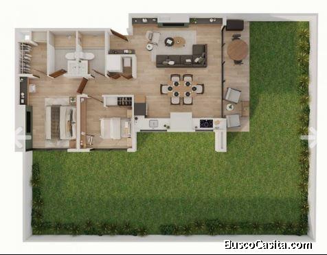 Apartamento en plano en venta zona 14 entrega 2025