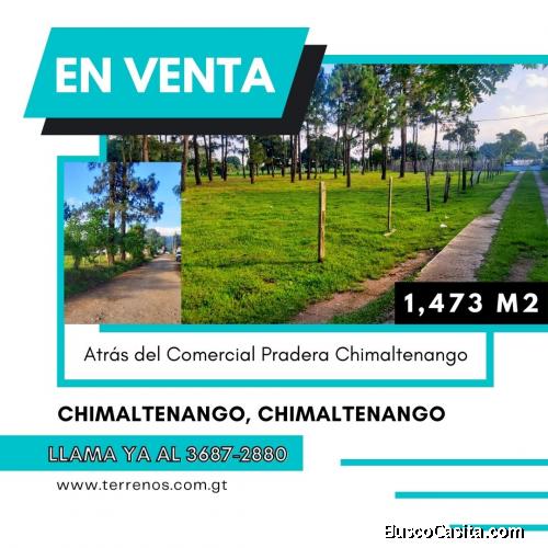 No te quedes con las ganas de tu terreno plano en Chimaltenango