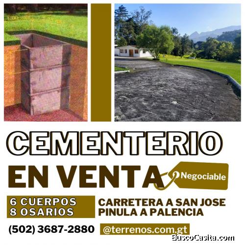 No lo dejes de ultima hora e invierte en Cementerio en San Jose Pinula