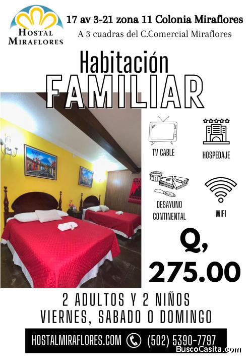 Reserva ya y hospédate este fin de semana 