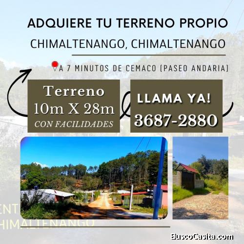 Alquilas en Chimaltenango? Ya no mas alquiler!!