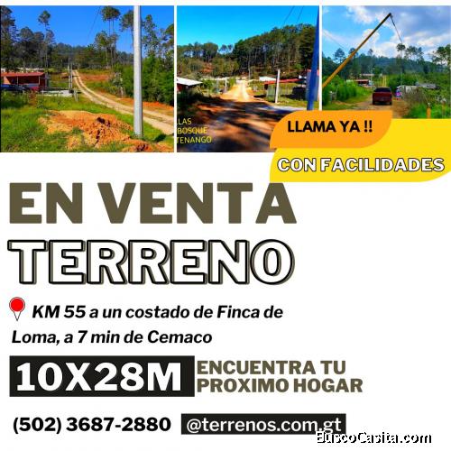 Vendo precioso terreno en Chimaltenango