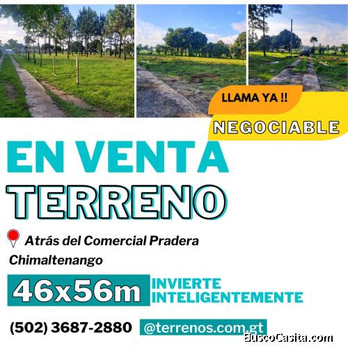 Vendo precioso terreno grande en Chimaltenango