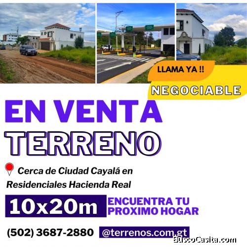 Vendo precioso terreno en Zona 16, Ciudad de Guatemala