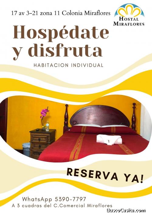 Hospédate y trabaja en un mismo lugar