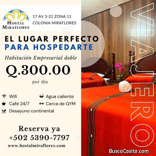 Viajaras a la Ciudad por negocios? Llámanos y reserva!!