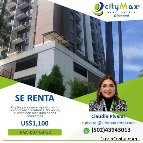 SE RENTA APARTAMENTO PARA ESTRENAR KM 16.5 CAES.