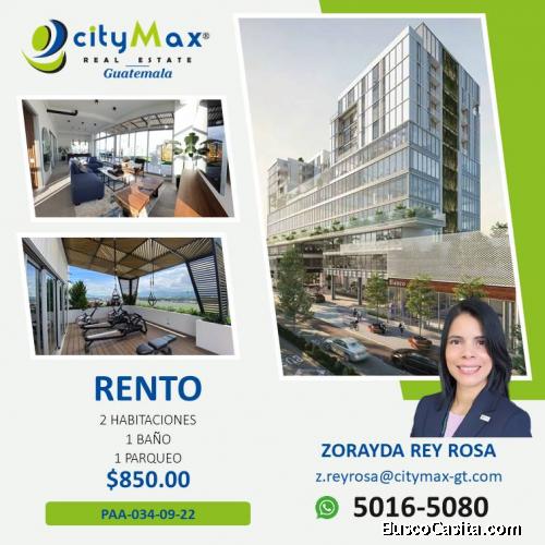 APARTAMENTO EN RENTA EN NARAMA ZONA 13