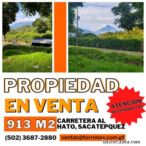 Propiedad en venta cerca de San Bartolomé Milpas Altas