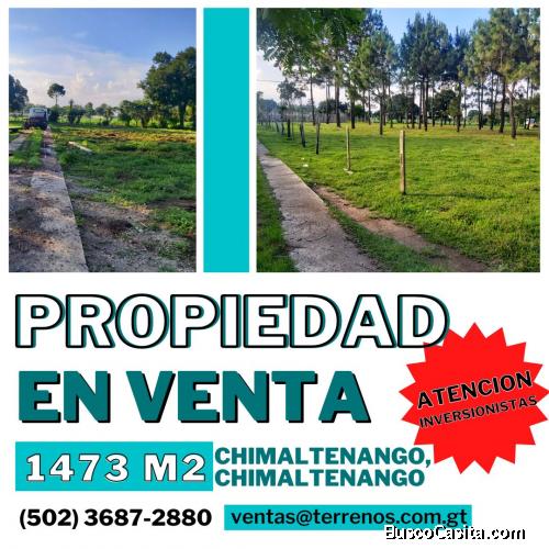 Propiedad en venta cerca de Pradera Chimaltenango