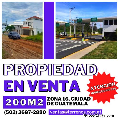 Propiedad en venta cerca de Ciudad Cayalá en Guatemala