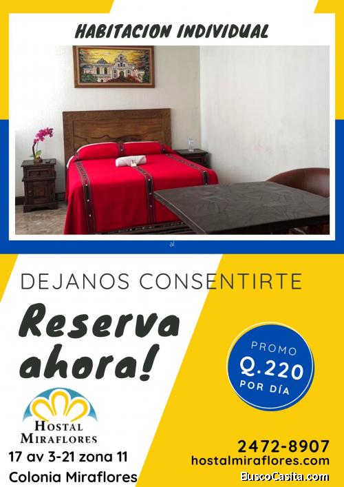 Para Hostal Miraflores, lo más importante es el servicio y la atención.