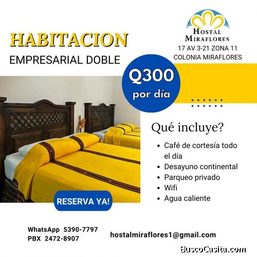 Habitaciones cómodas en zona 11 Ciudad de Guatemala