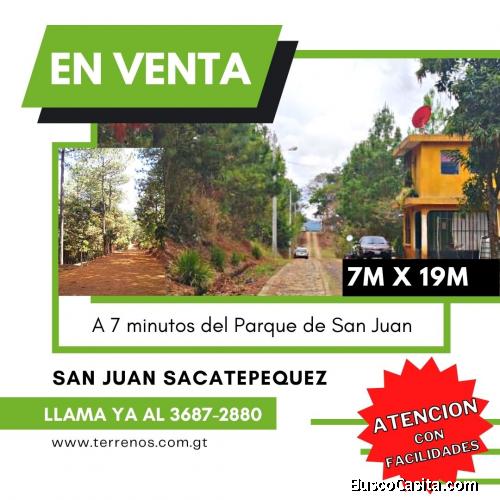 ATENCION!! Terreno en venta en San Juan Sacatepequez