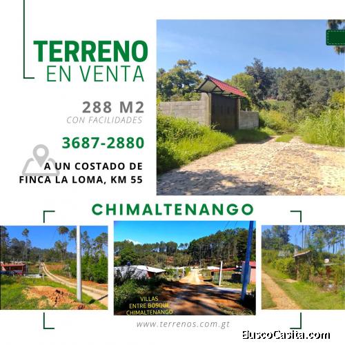 ATENCION CHIMALTENANGO, TERRENO A LA VENTA!!