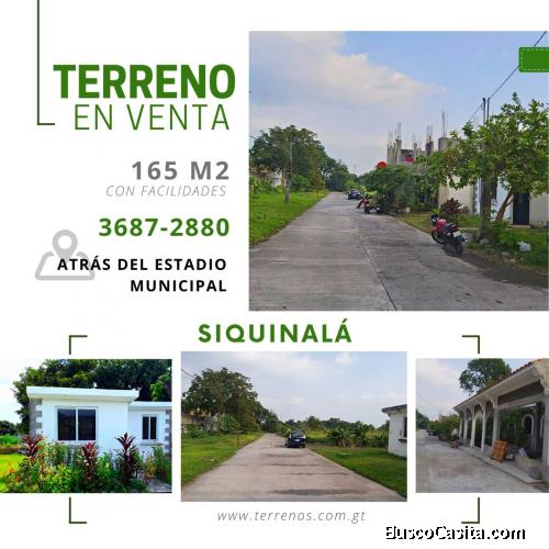 ATENCION SIQUINALA, TERRENO A LA VENTA!!