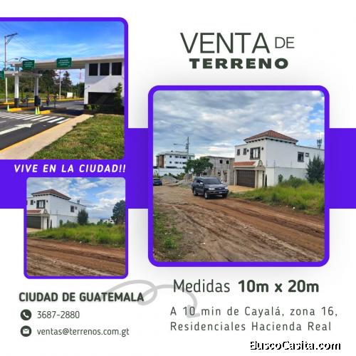 Terreno en Ciudad de Guatemala, negociable!!