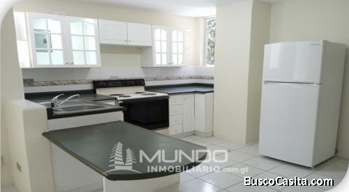 APARTAMENTO AMOBLADO EN RENTA EN ZONA 16  MUNDO INMOBILIARIO